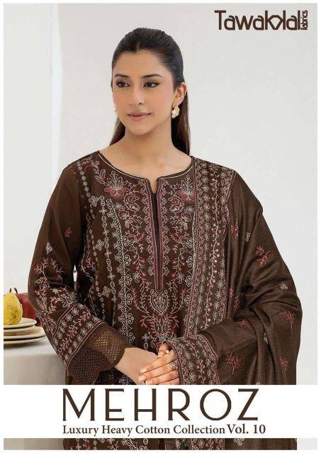 Tawakkal mehroz vol- 10 Wholesale designer Salwar Kameez in Kolkata